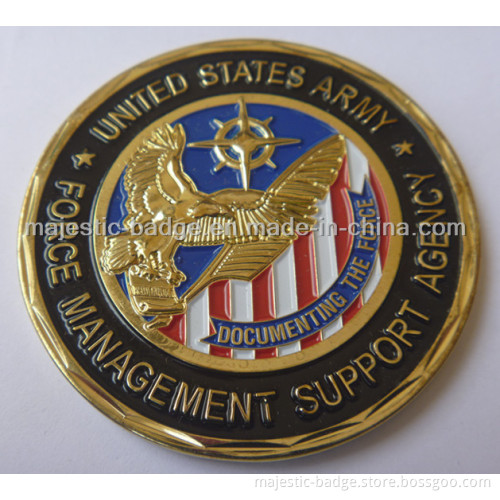 Military Merrowed Edge Coin